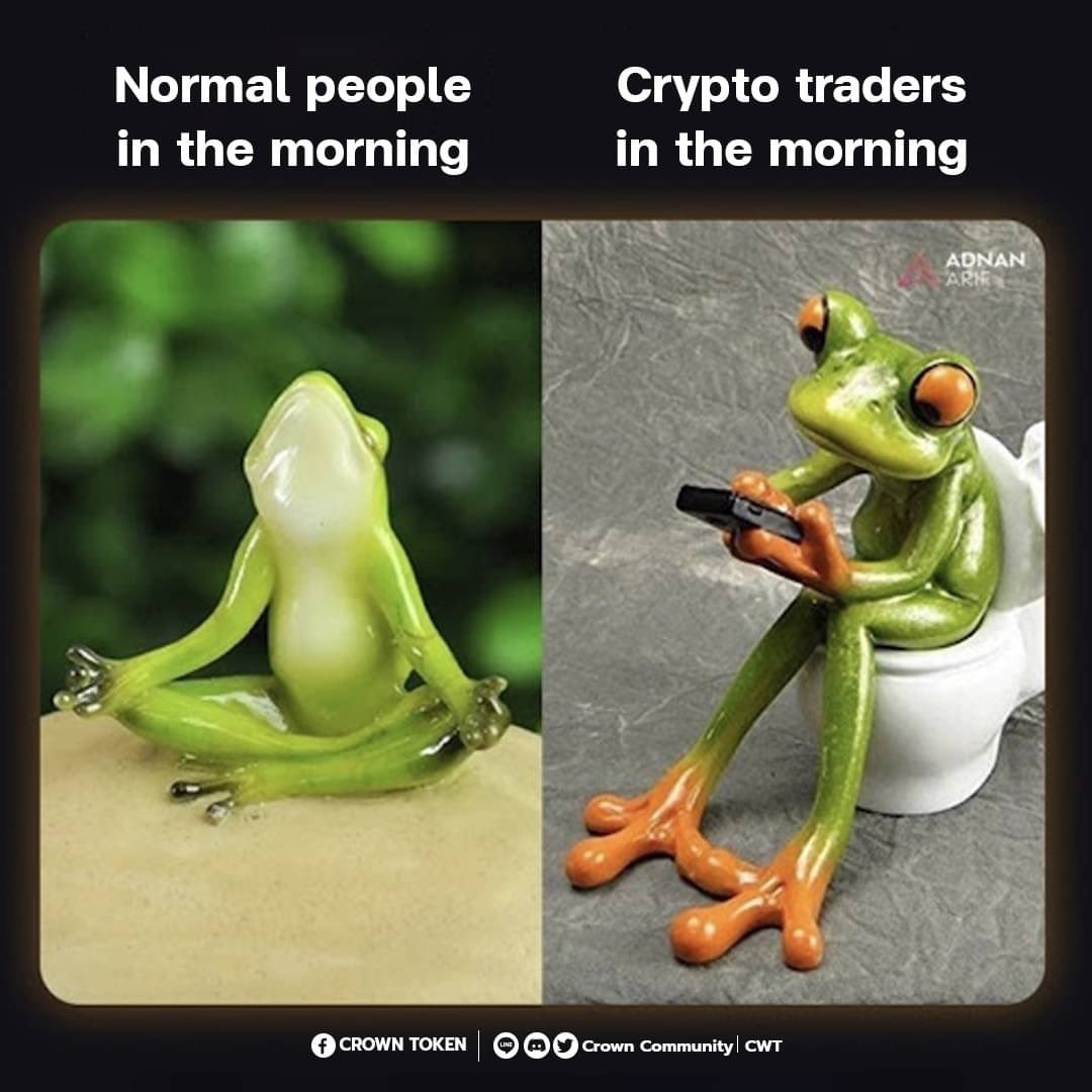 adotmaison's tweet photo. Wake up like this..
.
Keeping up with 𝗖𝗥𝗢𝗪𝗡 news on..
Line : https://t.co/EDjKhoLinY 
Discord : https://t.co/k2uTO6Jvsa
Telegram : https://t.co/kLe3OKuVn2
Twitter : https://t.co/jtXagAuuAX
.
#CrownCommunity #CWTtoken #CROWN #Zipmex #Cryptocurrency https://t.co/F0rEVTHVz4