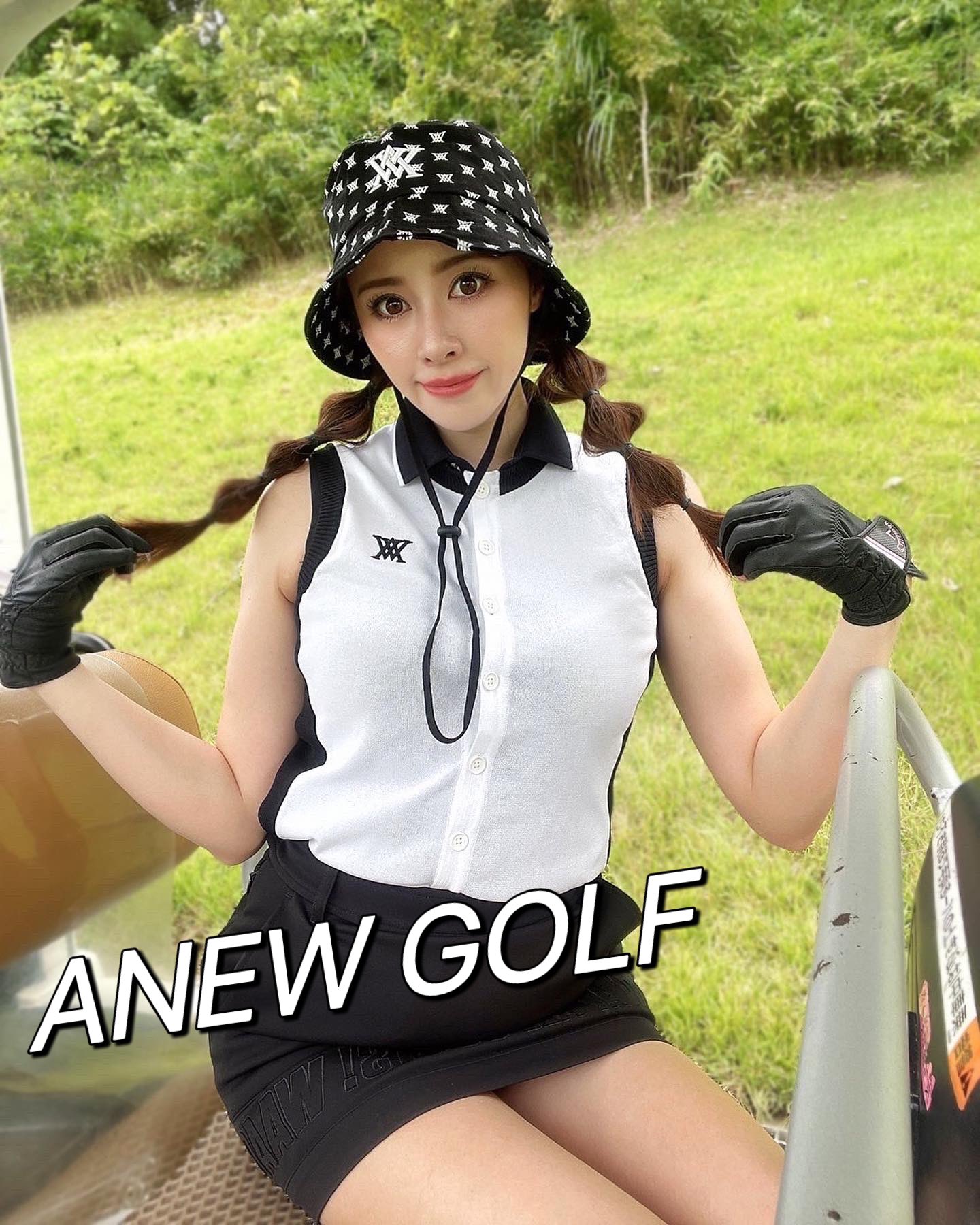 ☆ANEW GOLF☆アニュー　ボンボンハット ☆ANEW GOLF☆アニュー ボンボンハット ☆ANEW GOLF☆アニュー