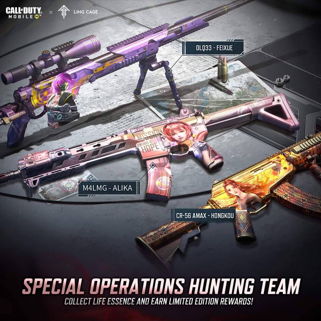 Hacking_Aslam's tweet photo. 😎 JOIN THE SQUAD 😎

Join the Special Operations Hunting Team today! Collect Life Essence and earn awesome limited edition rewards!

For a limited time only, check it out in #CODMobile today!

#TOGETHERWEFIGHT
#CODMMUNITY
#KitaCODM https://t.co/LHxjIOABV2