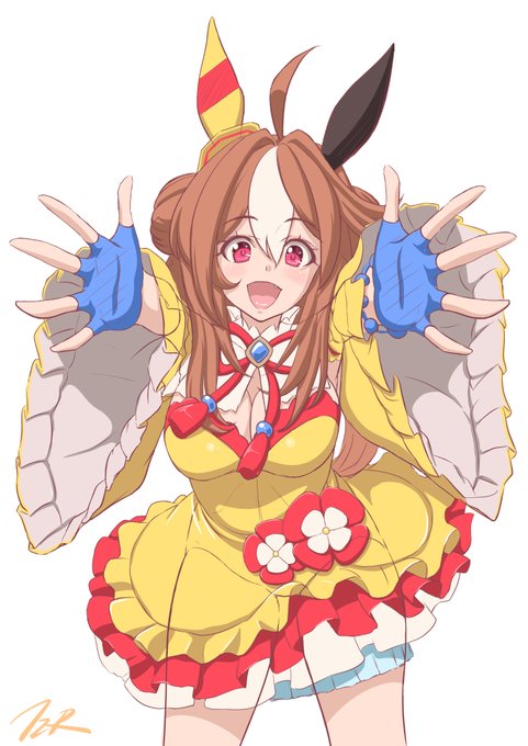 コパノリッキーさんカラーラフ
#ウマ娘 #ウマ娘プリティーダービー 