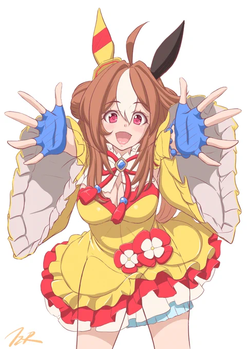 コパノリッキーさんカラーラフ#ウマ娘 #ウマ娘プリティーダービー 