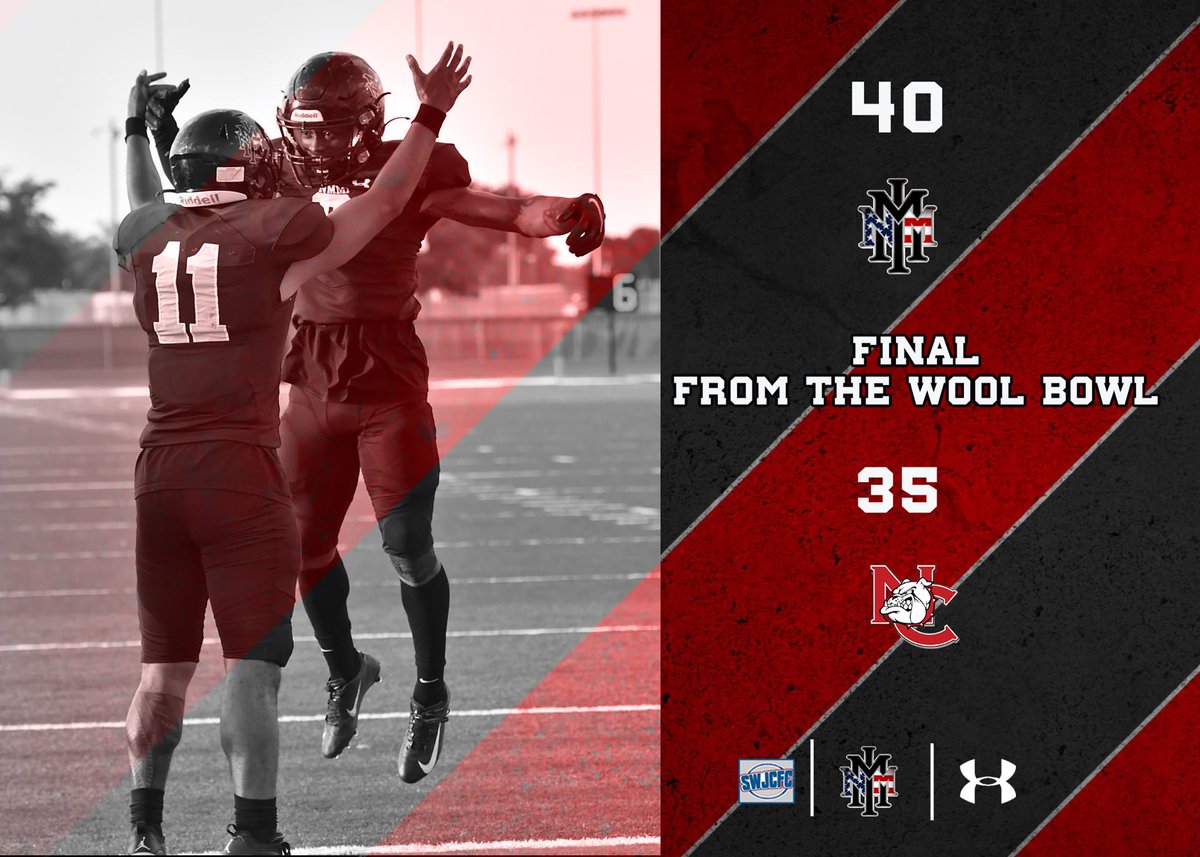 nmmibroncos's tweet photo. Final from the Wool Bowl!

It wasn’t pretty tonight but the boys got it done!! We will learn from tonight and get better. 

#GRINDHOUSE https://t.co/5gOA2qwmMx