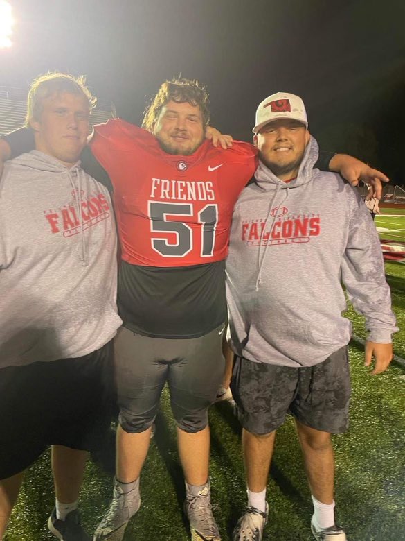 The boys are back in town!!!Great day of football, which started off at Baker University to watch Grand View then to Wichita to watch our buddy Jake Smiddy at Friends U.  <a href="/FriendsFalcons/">𝗙𝗥𝗜𝗘𝗡𝗗𝗦 𝗙𝗔𝗟𝗖𝗢𝗡𝗦</a> <a href="/GVVikingFB/">Grand View Football</a>