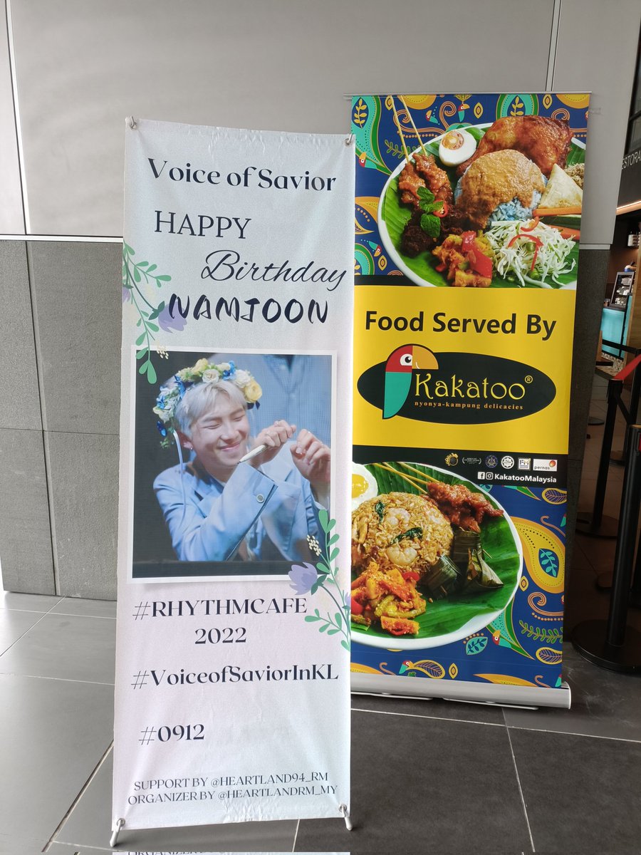 We're hereee 💜💜💜

#RhythMCafe2022
#VoiceofsaviorInMY
#WithYouJKinKL
