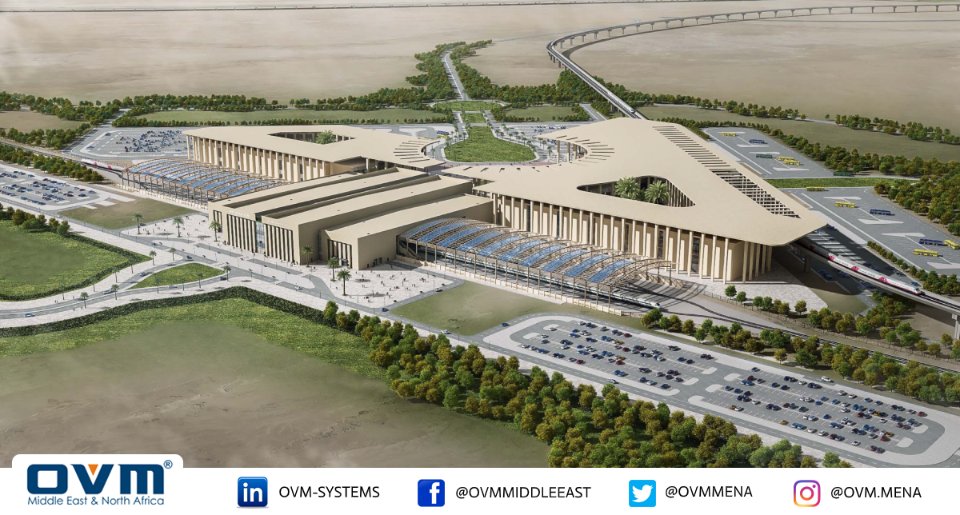 OVMmena's tweet image. {Update} Significant progress of concrete prestressing works at “HSR-High Speed Rail’s new capital station and Interchange hub with LRT-Light Rail Transit” running project in New Administrative Capital in Egypt using OVM Post-tensioning system.

#OVM #EGYPT #PRESTRESSING