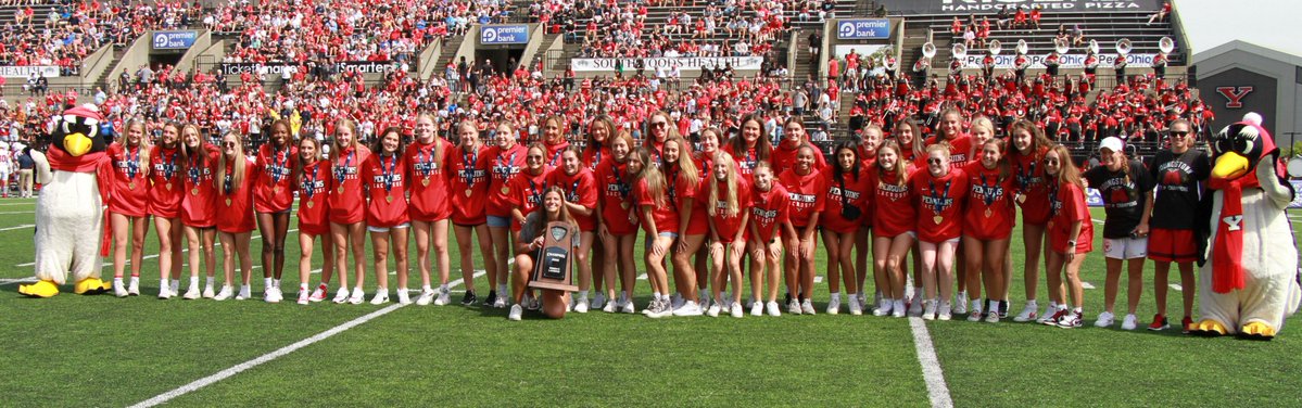 Check out our new championship bling🥇💍

We were recognized at the <a href="/ysufootball/">Youngstown State Football</a> game yesterday!

#GoGuins🐧🥍