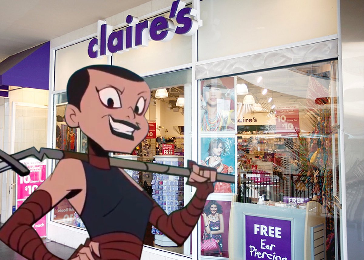 ohnothecaseys's tweet photo. casey sr should NOT be getting her nose pierced at claires! girl run
#rottmnt #RiseoftheTMNT https://t.co/uUl9taKsl1