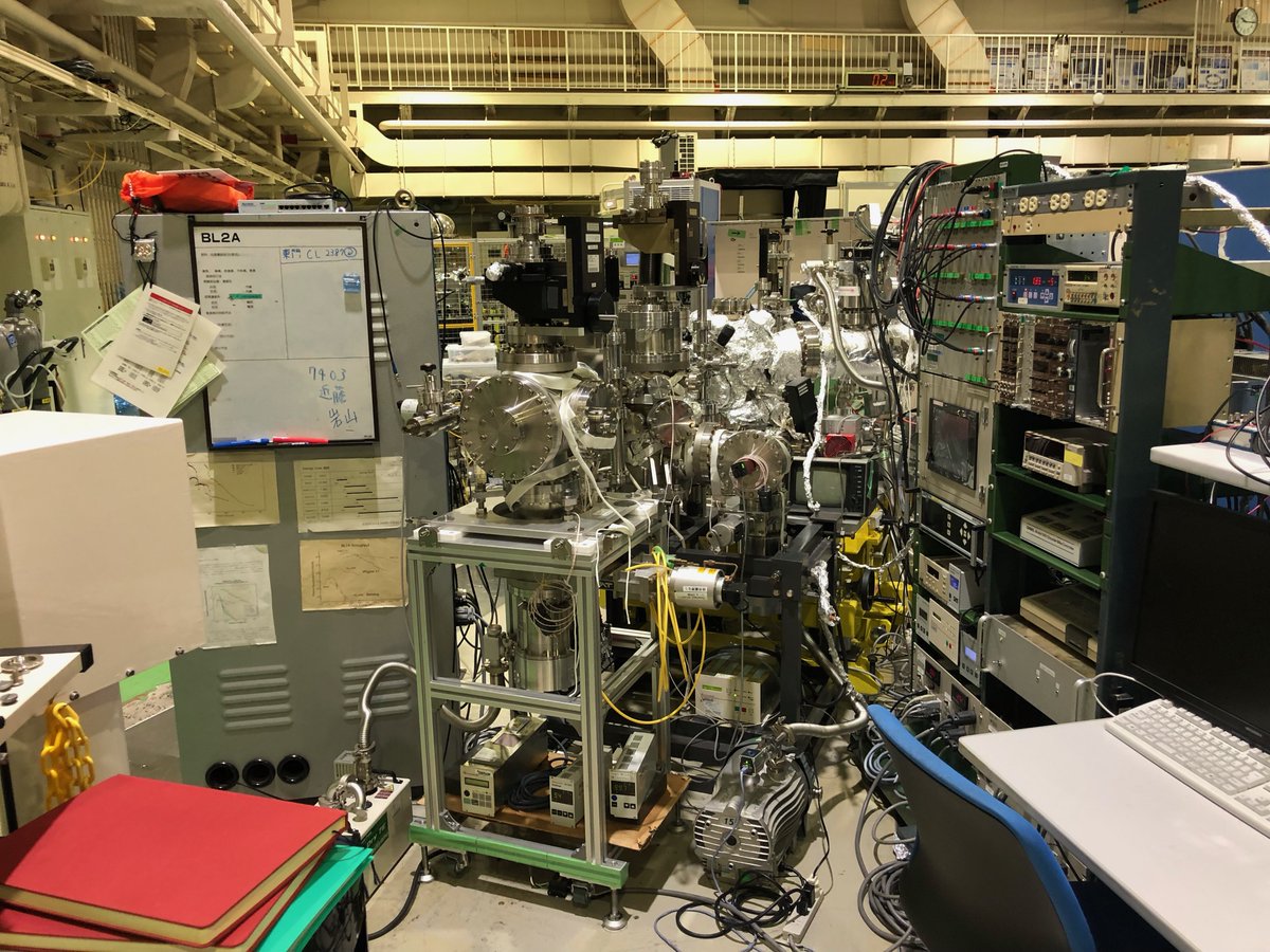 Xray_Sun_jp's tweet photo. 3週間にわたるUVSORでの実験が終了しました。とても良いデータが取れました！！ #FOXSI #UVSOR https://t.co/bfLg8U50Kg