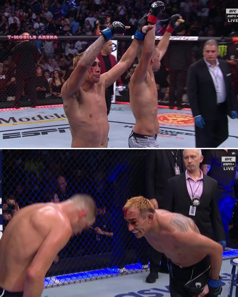 espnmma's tweet photo. LEGENDS 🤝 #UFC279 https://t.co/hwIsYC9N2v