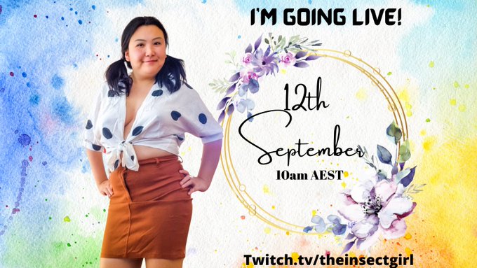 Howdy! I'm so EXCITED to announce a new twitch channel . I will be live tomorrow 10AM AEST. Can't wait