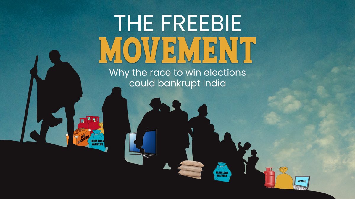 PM Modi's remark on #revdiculture has ignited the debate around #freebies. Are they a burden on the exchequer? Or are they responsibilities of a welfare state?  Watch now on #News9Plus

Story by: <a href="/kartikeya_1975/">Kartikeya Sharma</a>, <a href="/Parulraina2/">Parul.Raina</a> 

Download the app now  onelink.to/htmqpz