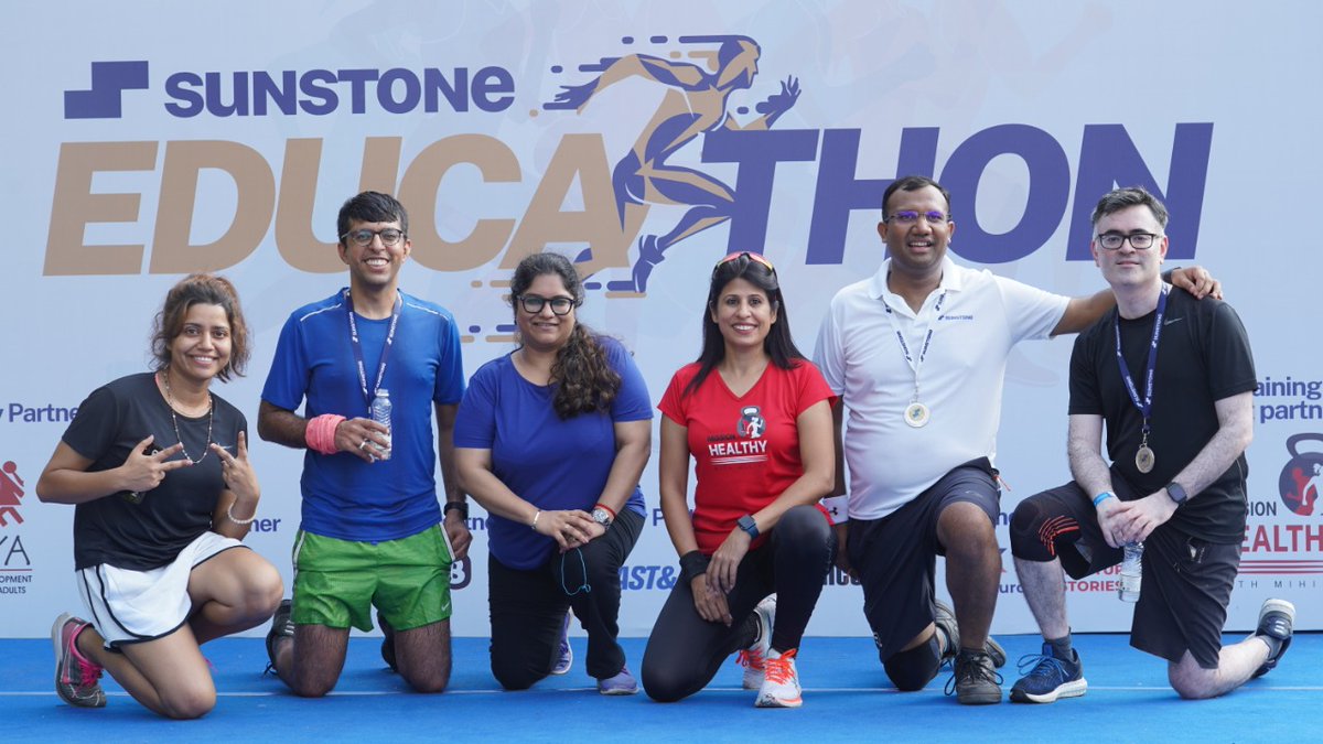 What a morning it has been!!

First edition of Sunstone Educathon!

It's been amazing to see everyone running for the cause and creating an impact