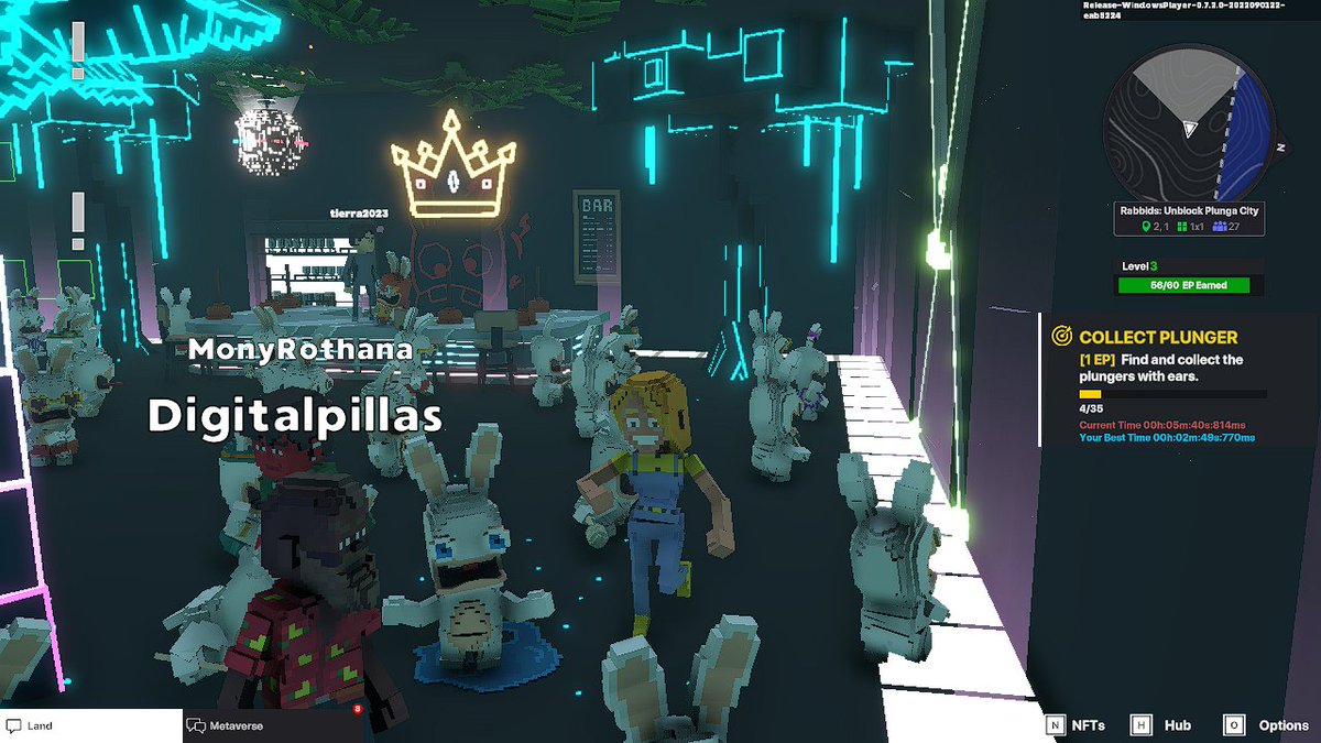 Azulaa909's tweet photo. @TheSandboxGame @RabbidsOfficial I just participated in the #SandboxAlphaS3Giveaway for a chance to win 500 SAND! Found the Disco Rabbid, check out my screenshot below!
👇 https://t.co/NFQu2tjboE