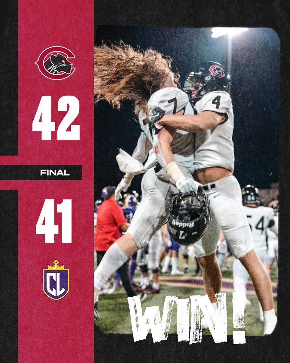 Chapman University Football tweet media