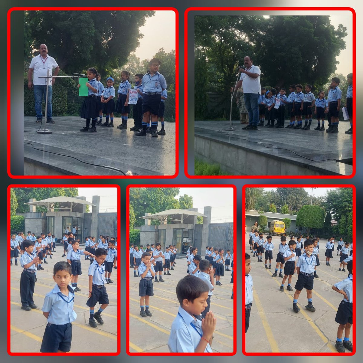 MSMSDelhi's tweet photo. Every drop of water counts. Save it.

Little Mahavirians enlightened on the different ways to stop wasting water and saving every drop of it. It included #thoughtoftheday,  #poems, #speech &amp; #savewatercampaign. 
The assembly came to its finale with the pledge to #savewater. https://t.co/JWwwWThJqx