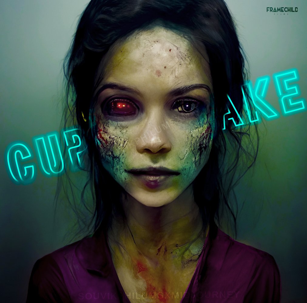 A #Conceptart for my next, it was a good place to start with the help of #ai #filmmaking #modernday #artificialintelligence #interesting #filmmakerslife #india #filmamking #movies #mumbai #poster #design  #zombie #infected #face #illustration #humans #lady