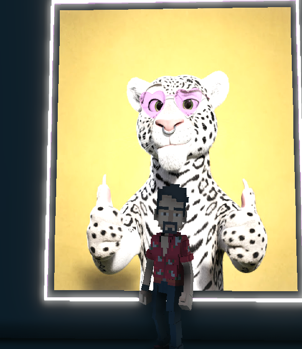 BunpoteSome's tweet photo. @TheSandboxGame @jagfriends_nft I just finished my quest on @jagfriends_nft experience on the #sandboxalphaS3 for a chance to win a Season 3 Alpha Pass! Here I am in Legendaries Room, check out my screenshot!

#jaguarfriends https://t.co/slrHKtfOwX
