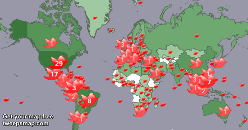 Special thank you to my 1070 new followers from Argentina, Brazil, Saudi Arabia, and more last week.