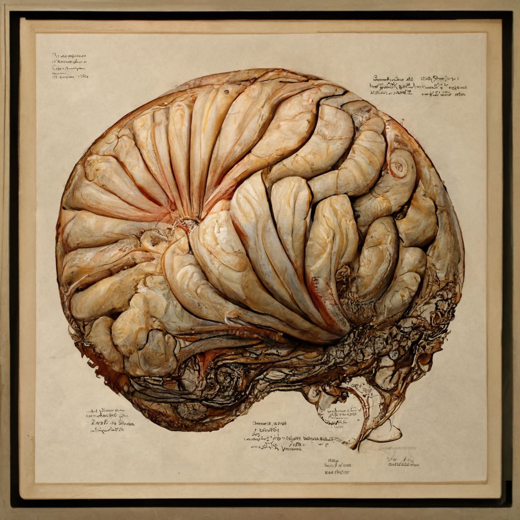 shawnkemp's tweet photo. Brain as a nautilus as imagined by an Ai. #inspirationengine https://t.co/h71gqZ1Ccd