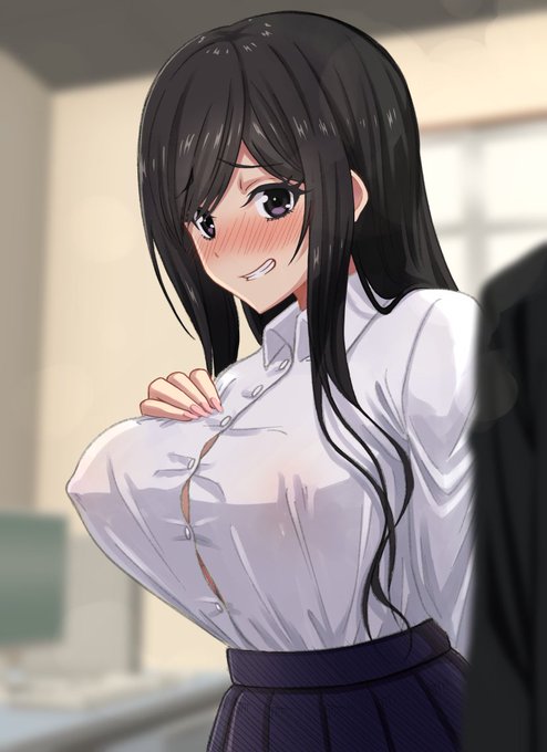 好きな男の子の近くでノーブラになるのが趣味の子 