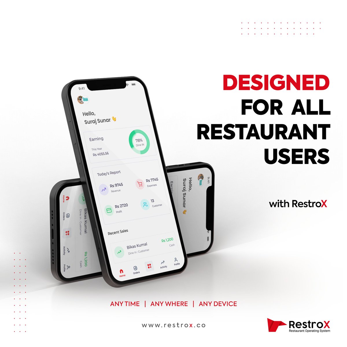 RestroX_'s tweet photo. Hello #restaurantmanagers,
#RestroX is Designed for all restaurant users. Build your restaurant with RestroX.
#DOWNLOAD NOW!
RestroX: Your ultimate restaurant operating system
https://t.co/IhoyfWX71s
#Free #DownloadNow
#restaurantoperatingsystem #exclusivefeatures #ultimatesystem https://t.co/yeeRgmsoxu