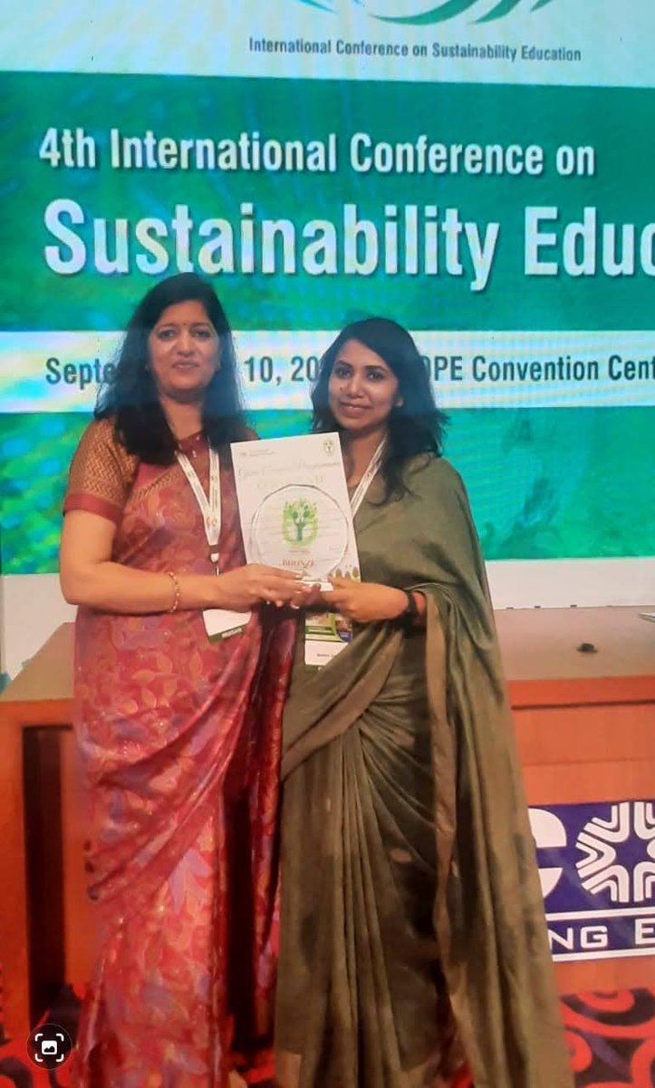 JayashVenkat's tweet photo. Green Campus Programme, Awarded 'Bronze' for @suncity37d under the Climate Reality Project @TakeActionEdu
@JenWilliamsEdu
@GoalsProject
@KoenTimmers
@UN_SDG
 @ChhillarManju
 @SmitaSi95499591
 @ConnectAID_int
 @SDGsInSchools https://t.co/43TYs5jPxw