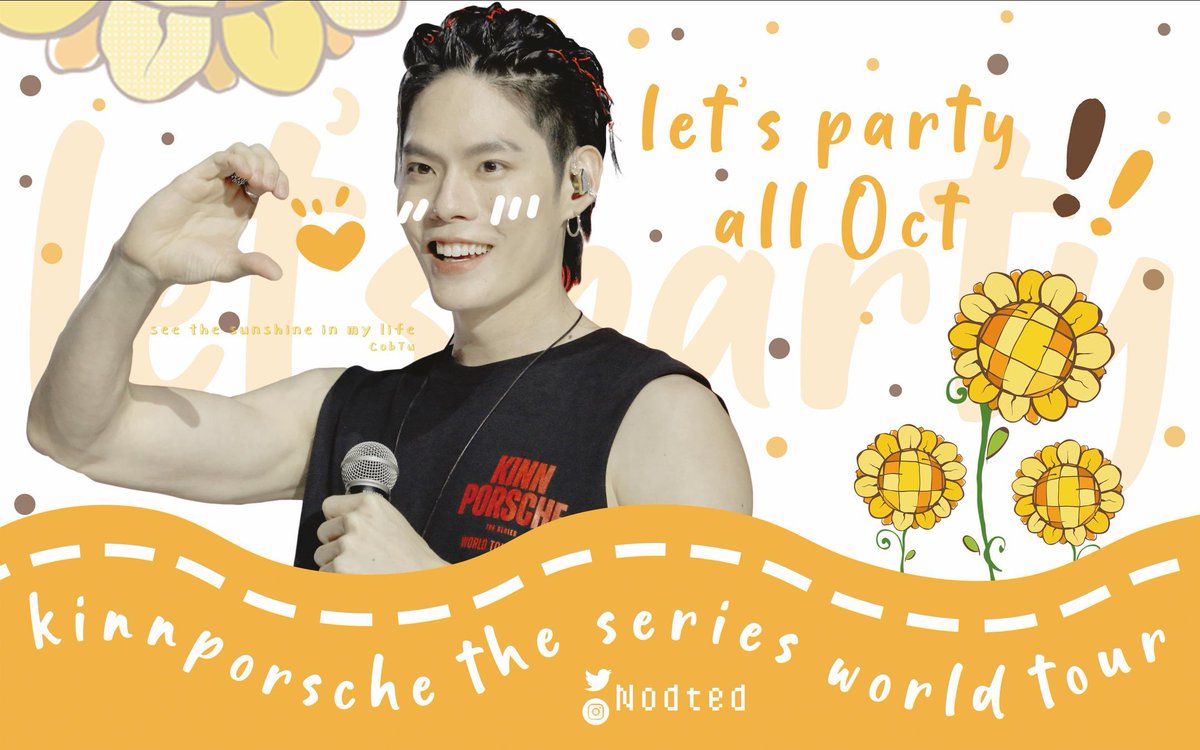 Cobtu's tweet photo. Let's party all Oct!🎉

KinnPorsche World Tour
TukTuk ADS
--for:@nodted  
from:@Cobtu 💜

May you shine like the sun🔅
on the world stage🌻

🛺:SalaDaeng-Yaowarat-Hua Lamphong
     （10 cars per loc)
⏰:12th.Sept-12.Oct

#NodtNutthasid 
#กระดุมของน๊อต 
#kinnporscheworldtour2022 https://t.co/9iwSLBAbOp