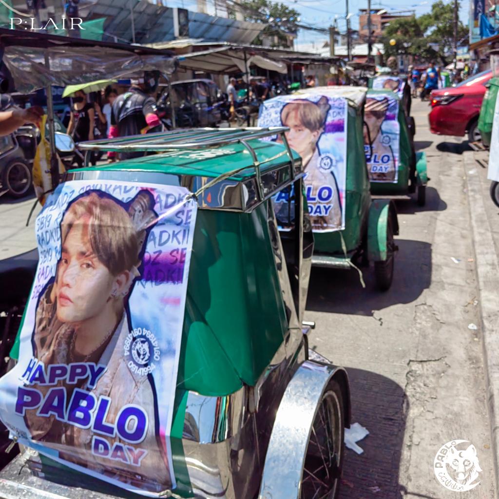 thepablohouses's tweet photo. Visit Galas Market at QC and find our tarp for PABLO's birthday! Take a picture to celebrate with us via "The Rider Project" as we share more of it on the 14th! 💜

PABLO SoonToS3IZE
@SB19Official
#SB19_PABLO @imszmc

#STANWORLD #SWSpookySeason
#BreakTudoAwards #SB19    #ATIN https://t.co/RUuyFFojL2