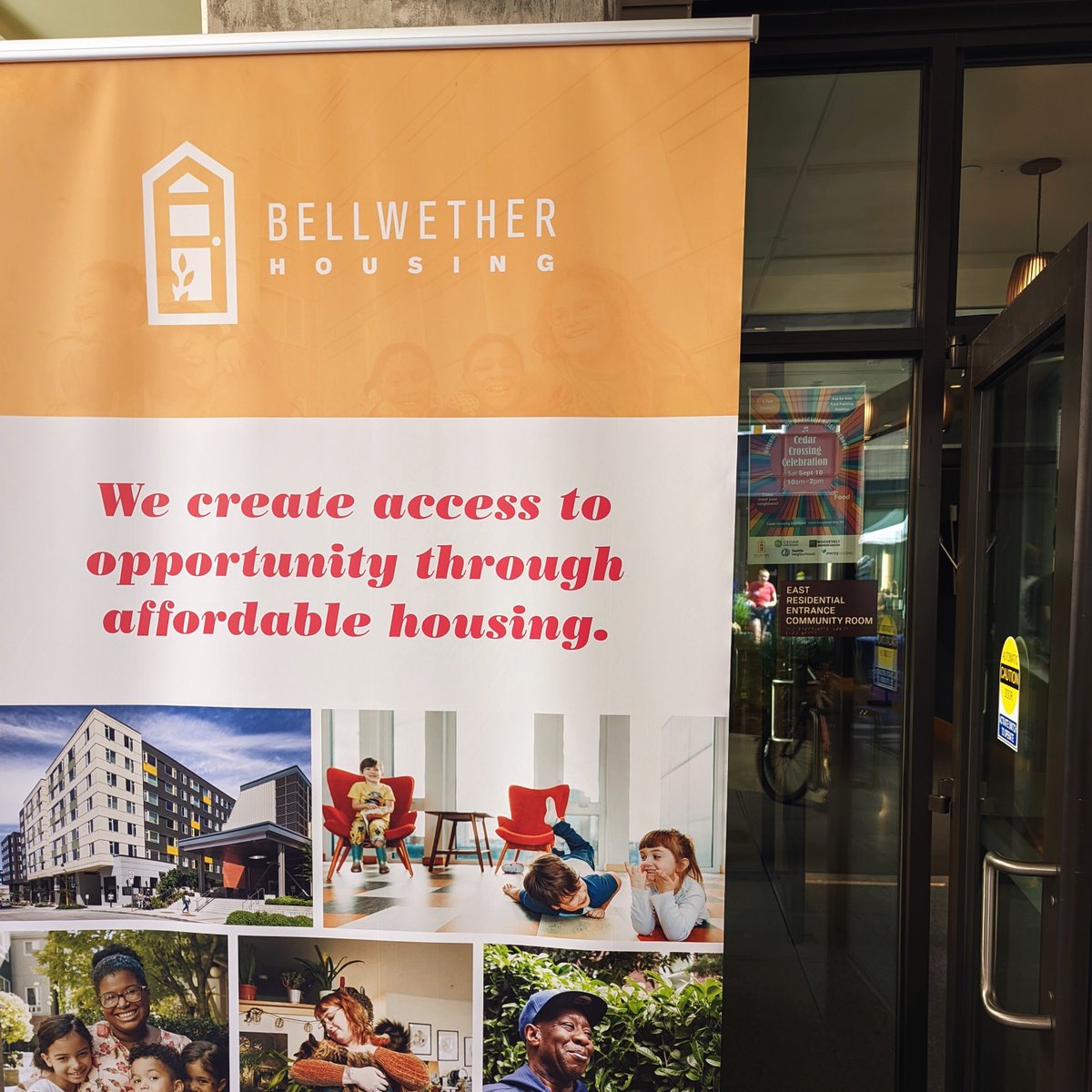 WelcomingWally's tweet photo. Cedar Crossing also has a bilingual child care center run by @elcentro72 &amp; community space &amp; available retail.

The Roosevelt Neighborhood Association &amp; lots of great folks pushed @SoundTransit to deliver a station &amp; homes in the heart of Roosevelt and now its real!!! https://t.co/laljvT6HJW