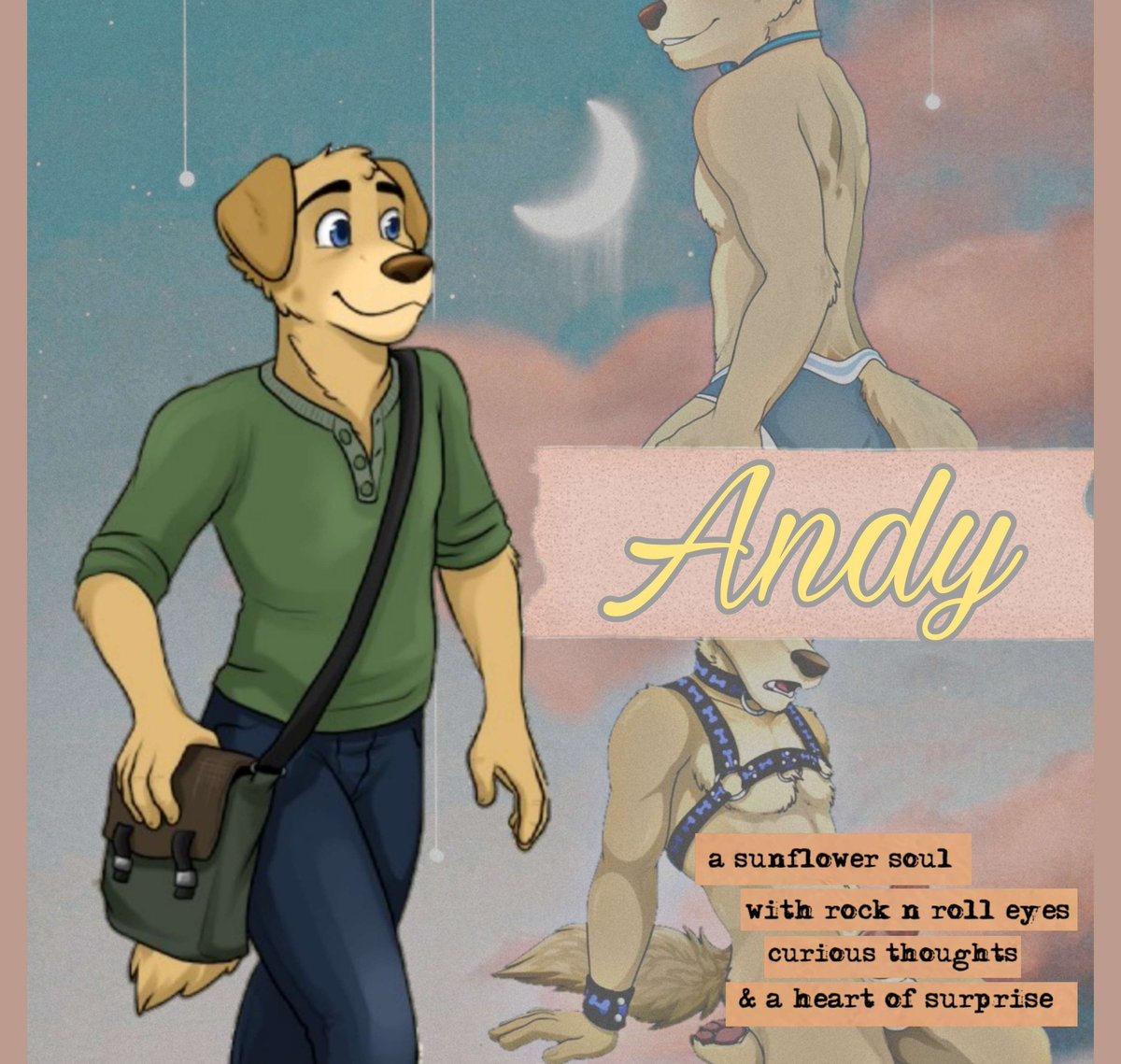 GoldenLab97's tweet image. {Your local friendly Labrador, I can be a fun guy sometimes...all you have to do is ask nicely~} 

    Male 🐾

Homosexual 🐾

    Bottom 🐾

Love baths, cuddles, watching movies, and more...🐾

     Semi lit/literate 🐾

Likes and retweets are appreciated!
♥️