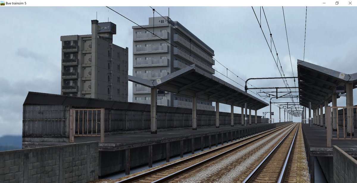 40__winks's tweet photo. 雑用ストラクチャセットを更新しました。
ホーム・建物・架線柱など色々追加しています。
https://t.co/0PPUDaqDa0
#BVE #BVE5 #BVE6 https://t.co/mRBlt6Gq9z