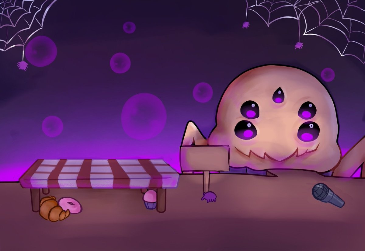 FNFMuffetMOD's tweet photo. we also had the menu design made by @RushBlushh 

What a lovely job! 💜✨ https://t.co/snzUFp0FFe