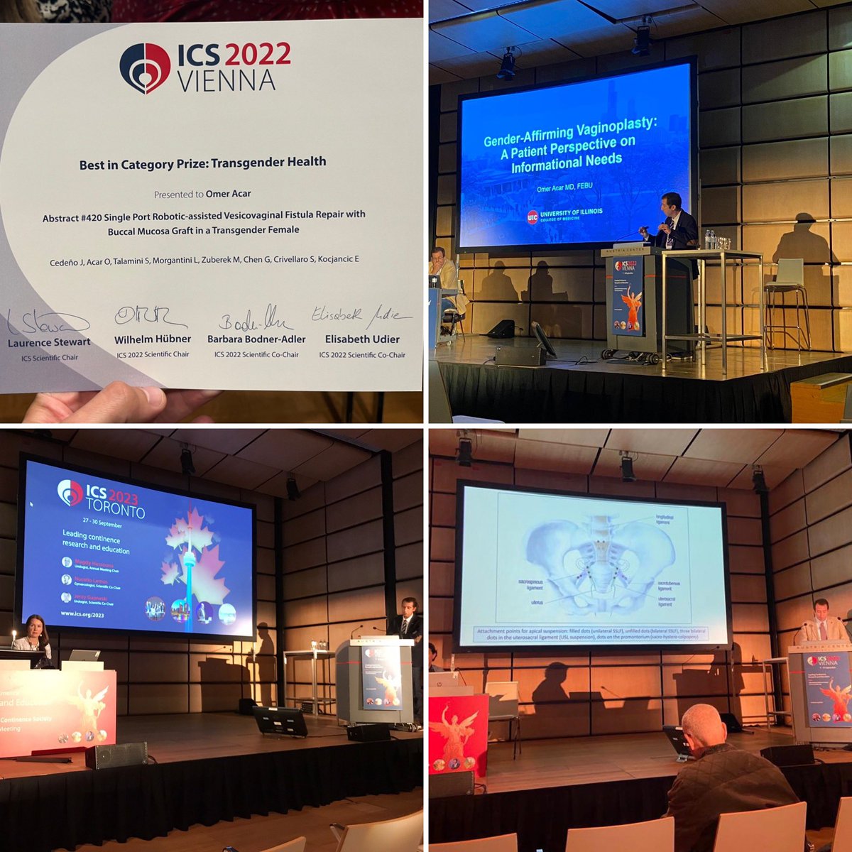 omer_acar_'s tweet photo. Was an honour to present our work @UICUrol in #ICSMeeting. Extremely humbled by receiving one of the best abstract prizes on behalf of my co-authors! Can’t tell enough how strongly can in-person format boost the quality of scientific meetings. @ervkoc @SimoneCrivella2 @MillmanMD https://t.co/gDAKQIfdZg