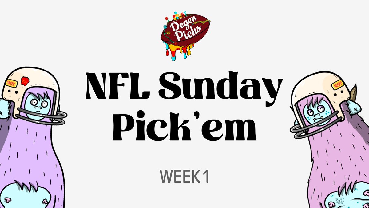 degenpicksxyz's tweet photo. 2 words...

PICK'EM IS LIVE

https://t.co/XBvG9llyoW https://t.co/7NS1W5ZsAa