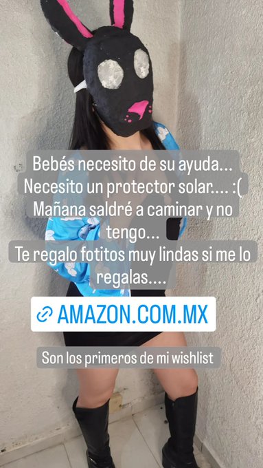 Bebe me ayudas a comprar mi protector solar... Y te regalo unos videos... &Iacute;ntimos... Sin censura... M&iacute;os<a href="/tag/pokemon"class="tags"><span>#pokemon</span></a><a href="/tag/ass"class="tags"><span>#ass</span></a><a href="/tag/horny"class="tags"><span>#horny</span></a><a href="/tag/pussy"class="tags"><span>#pussy</span></a><a href="/tag/boobs"class="tags"><span>#boobs</span></a><a href="/tag/paypal"class="tags"><span>#paypal</span></a><a href="/tag/dickrate"class="tags"><span>#dickrate</span></a>