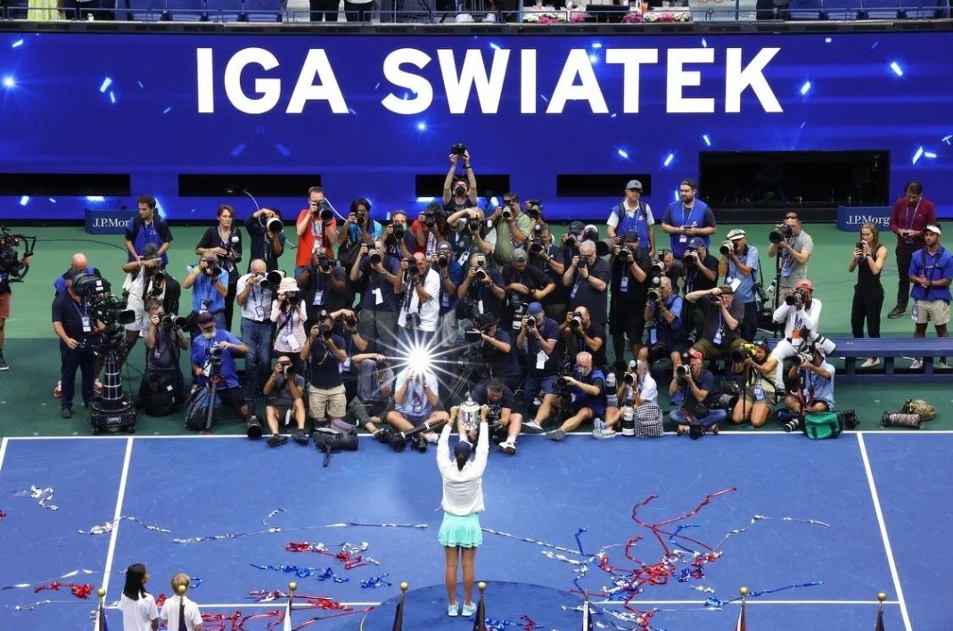 Sharpy_89's tweet image. What a snap! 📸

#3GA | @iga_swiatek