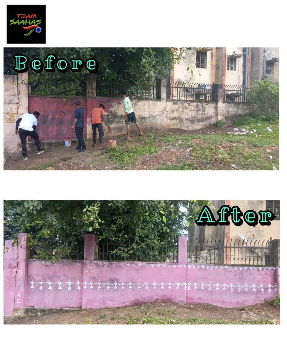 teamsaahs's tweet photo. TASK NO: 80
Today, cleaning and beautification done by #teamSAAHAS near Kendriya Vidyalaya School at Ward No.5 Singrauli. 
All of you are requested to kindly keep your area clean, green and garbage free. 
@SingrauliSwachh @SwachSurvekshan @urbansbm @CommissionerUAD @CollectorSGL https://t.co/BIk1ahb2ht