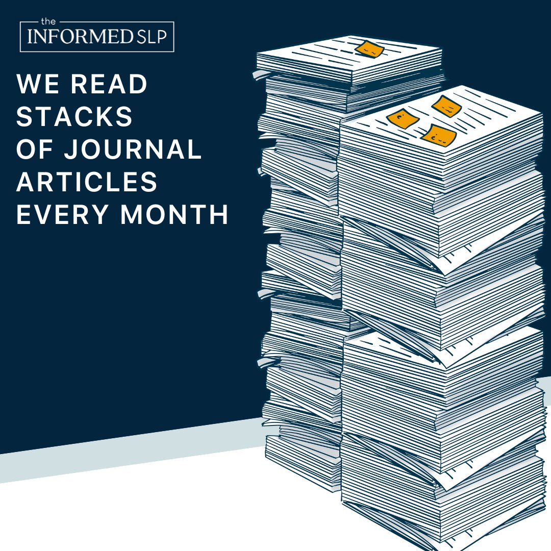 The Informed SLP tweet media