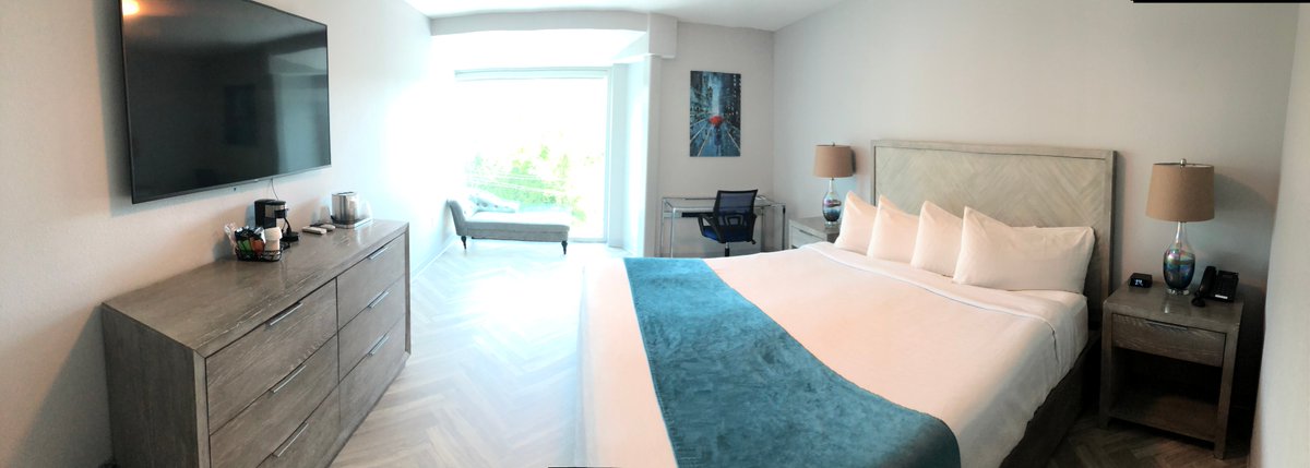 Kick back and watch some t.v or lounge in a comfy chair by the window and sit back with a good book an enjoy the city view!