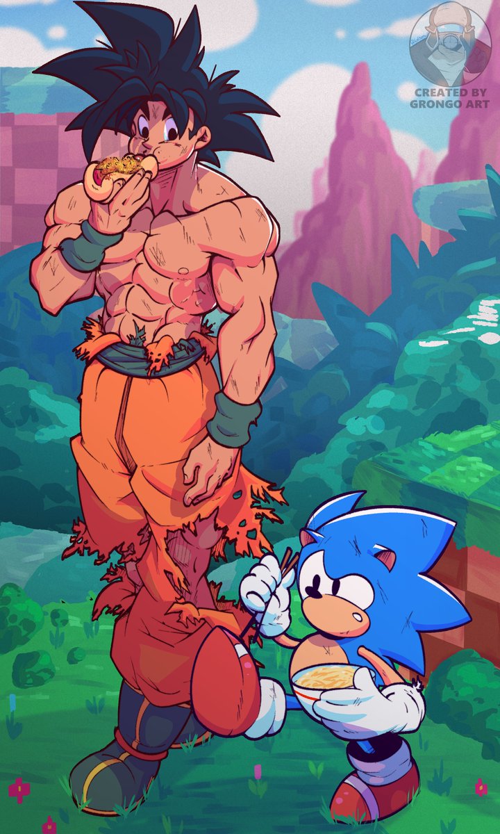 GrongoA's tweet photo. Goku v Sonic: The Full Brawl! (From May to September) https://t.co/xpJtj5TMXU