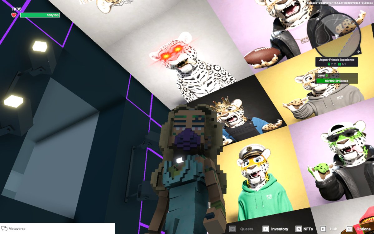 Partybeast.eth (@tik35nft) on Twitter photo I just finished my quest on <a href="/jagfriends_nft/">Jaguar Friends</a> experience on the #sandboxalphaS3 for a chance to win a Season 3 Alpha Pass! Here I am in Legendaries Room, check out my screenshot!
#jaguarfriends I just finished my quest on <a href="/jagfriends_nft/">Jaguar Friends</a> experience on the #sandboxalphaS3 for a chance to win a Season 3 Alpha Pass! Here I am in Legendaries Room, check out my screenshot!
#jaguarfriends