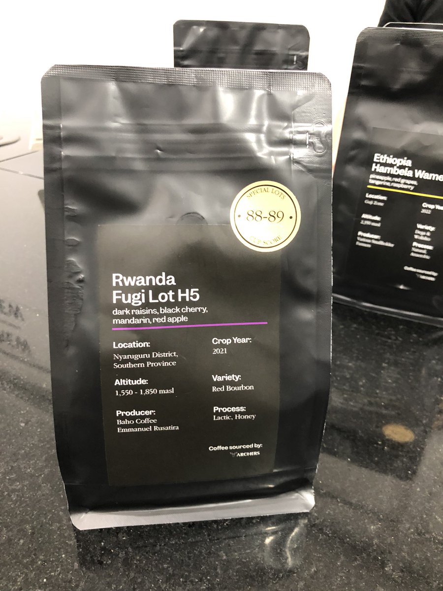 The best cup of espresso in this year so far☕️ @archerscoffeeDubai ♥️ guess the origin Rwanda 🇷🇼 #specialtycoffee