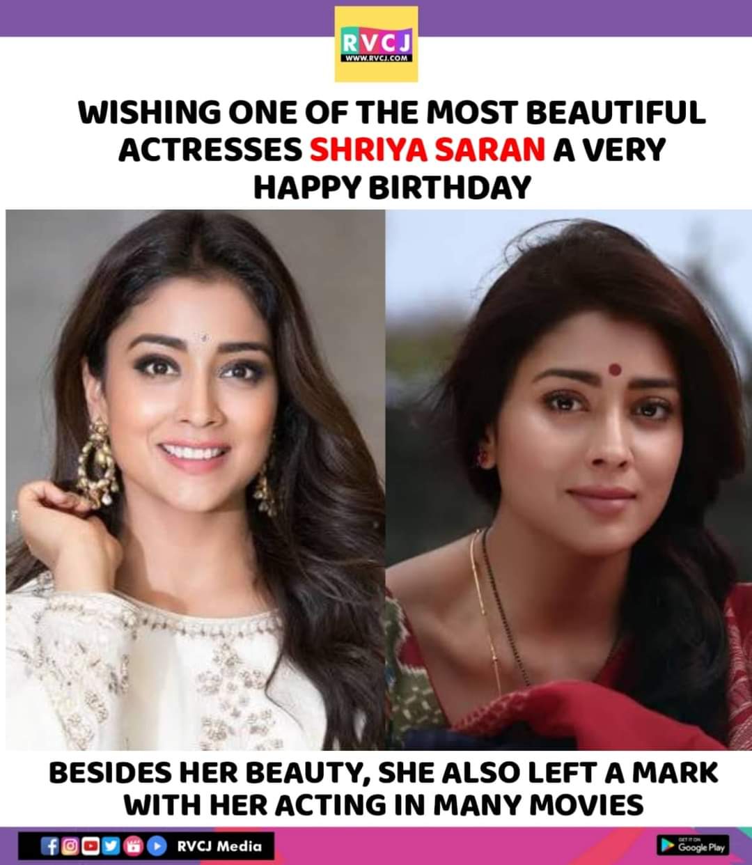 Happy Birthday Shriya Saran! <3    