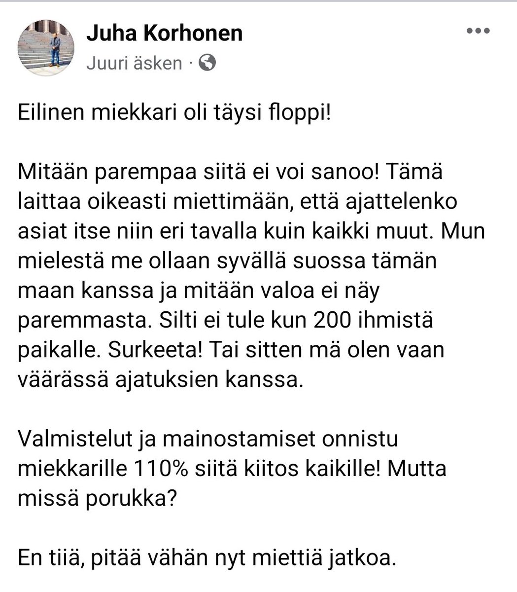 Juha_Korh2's tweet photo. https://t.co/Y2VO0AaMN1