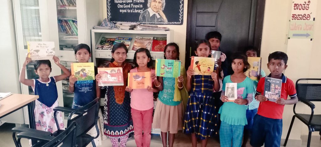 Karnataka's rural libraries have now enrolled more than 2 million children. This is the collective effort of librarians, panchayat officials, local elected representatives, teachers, &amp; all the civil society organizations partnering with us - &amp; great leadership by CEOs of ZPs.
