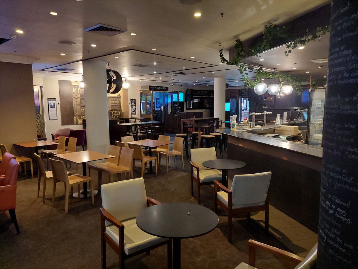 Joining us for Sunday arvo? Rock up to the Palace Hotel in Haymarket from 5pm and you can find us here, in this room near the back!