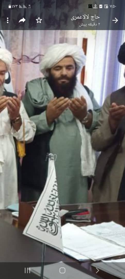 FDM_MOI's tweet photo. مولوي نياز محمد وهاج نوي والي ته د مبارکۍ تر څنګ په چارو کې د بريا هيله او همدا راز د ټولو کارونو په شفاف ډول ترسره کولو سپارښتنې وکړې. https://t.co/IR0tIWocqr