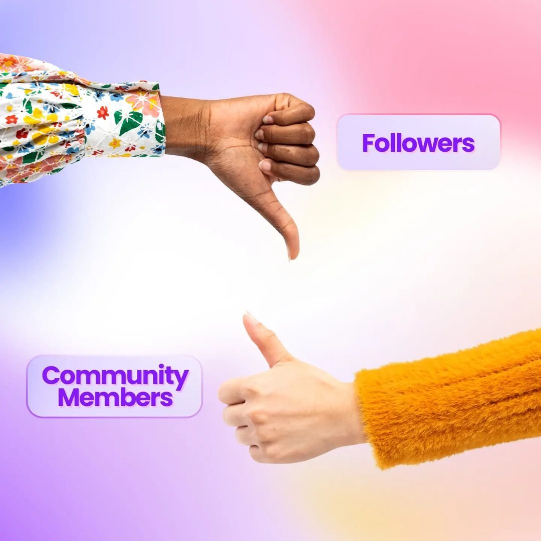 cotoapp's tweet photo. So, how many followers do you have?
Oh right. We don’t care. We’re here for meaningful connections👭, not numbers.❌ 🔢
#coto #cotocommunity #eveworld #girlpower #womenempowerment #web3 #womancreator #creators #women #communitybuilding #community #womensupportingwomen https://t.co/b9ECT32npm