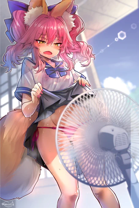 汗だくメスガキキャス狐 #玉藻の前 #キャス狐 #Fate/EXTRA https://t.co/xrYFLAXsuJ 