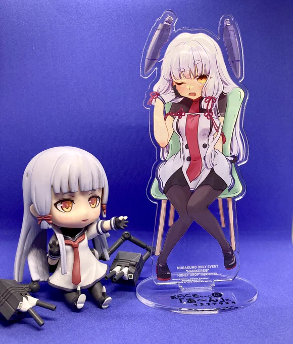 叢雲オンリー用のアクスタできましたー!結構大きい!!印刷も綺麗です!!印刷は さんにお願いしましたー!ありがとうございます 